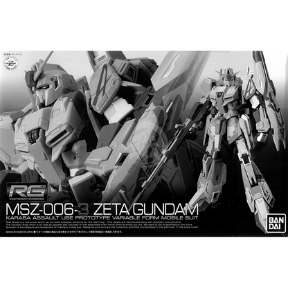Bandai - RG Zeta Gundam Unit III - ShokuninGunpla