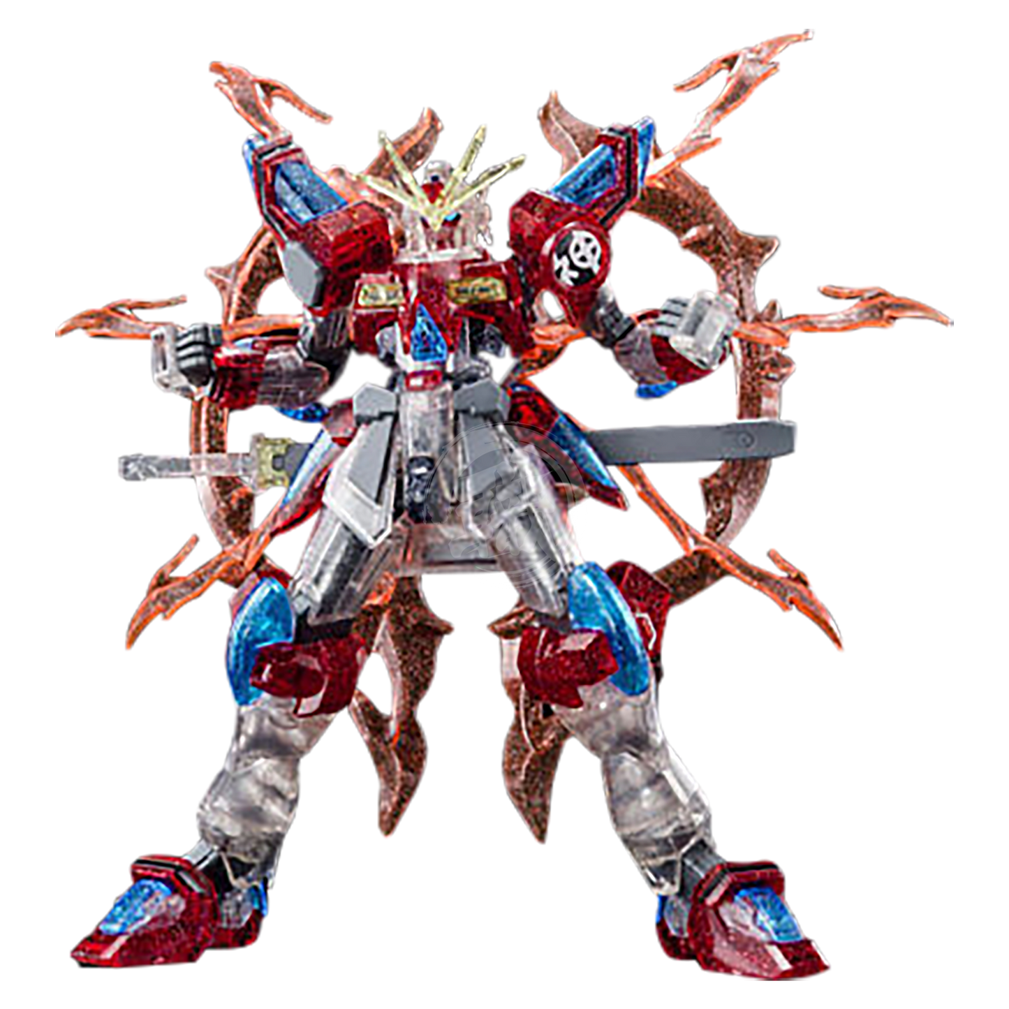 HG Kamiki Burning Gundam [Plavsky Particle Clear Ver.] - ShokuninGunpla