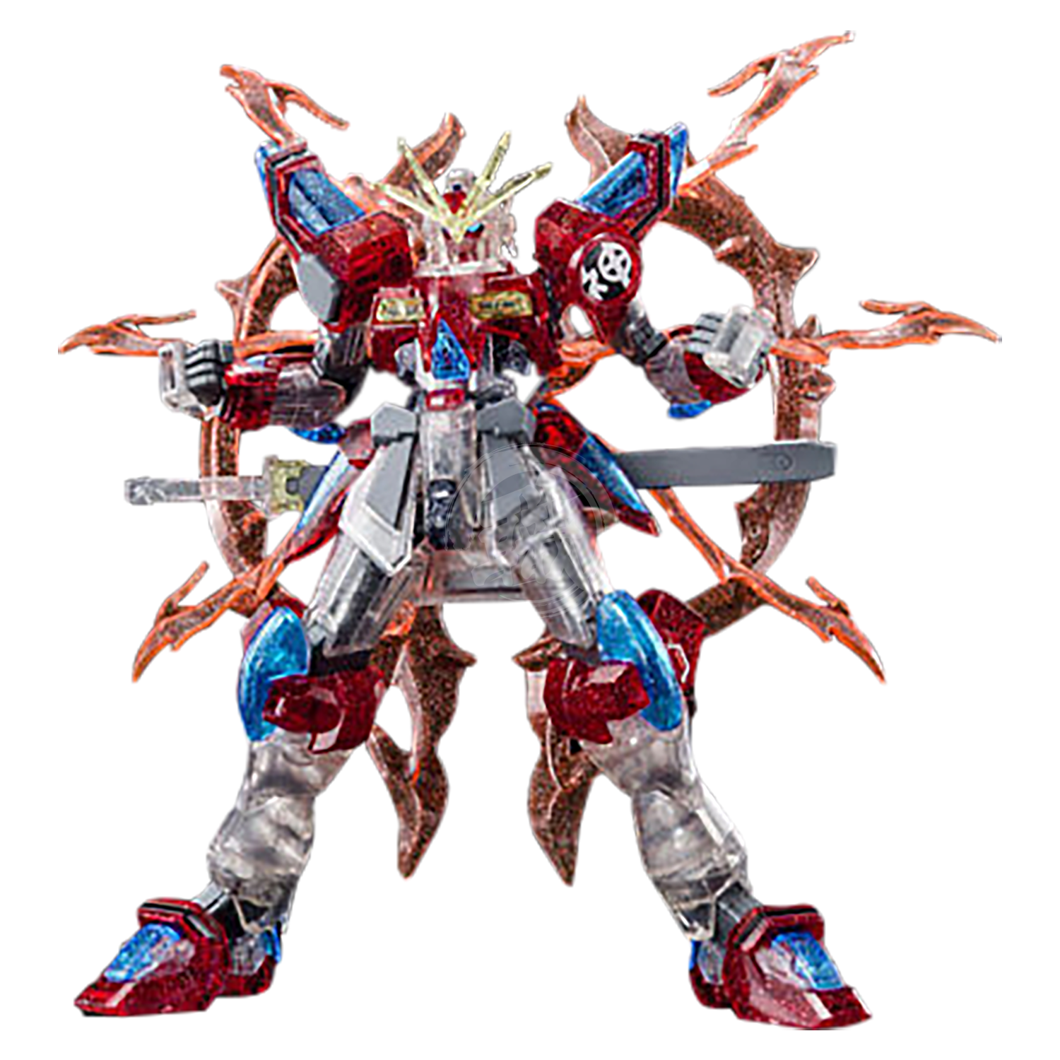 HG Kamiki Burning Gundam [Plavsky Particle Clear Ver.] - ShokuninGunpla