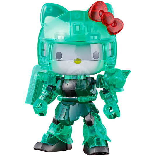 Hello Kitty / Zaku II [SD GUNDAM CROSS SILHOUETTE] [Clear Color] - ShokuninGunpla
